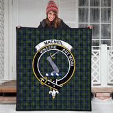 MacNeil of Colonsay Tartan Crest Quilt