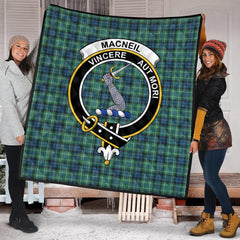 MacNeil of Colonsay Ancient Tartan Crest Quilt