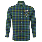 MacNeill of Barra Ancient Tartan Long Sleeve Button Shirt