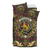 MacPherson 09 Tartan Crest Bedding Set - Golden Thistle Style