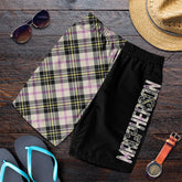 MacPherson Dress Ancient Tartan Crest Men's Short - Cross Style