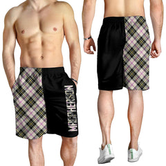MacPherson Dress Ancient Tartan Crest Men's Short - Cross Style
