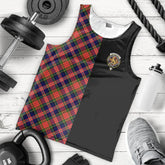 MacPherson Modern Tartan Crest Men's Tank Top - Cross Style