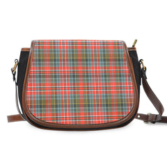 MacPherson Weathered Tartan Saddle Handbags
