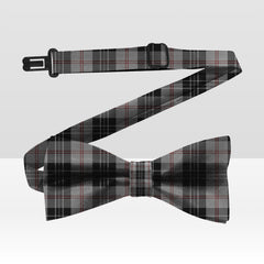 MacPherson Of Cluny Black And White Tartan Bow Tie