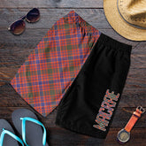 MacRae Ancient Tartan Crest Men's Short - Cross Style