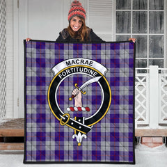 MacRae Dress Purple Tartan Quilt