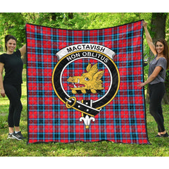 MacTavish Modern Tartan Quilt