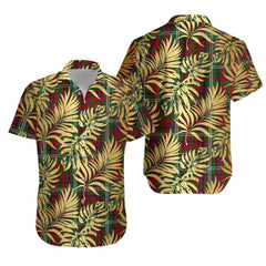 Maguire Tartan Vintage Leaves Hawaiian Shirt