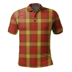 Maguire Black Tartan Polo Shirt