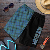 Matheson Hunting Ancient Tartan Crest Men's Short - Cross Style