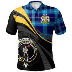 McKerrell Tartan Polo Shirt - Royal Coat Of Arms Style