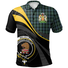 Melville 01 Tartan Polo Shirt - Royal Coat Of Arms Style
