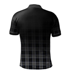 Menzies Black Dress Tartan Polo Shirt - Alba Celtic Style