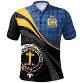 Mercer Modern Tartan Polo Shirt - Royal Coat Of Arms Style