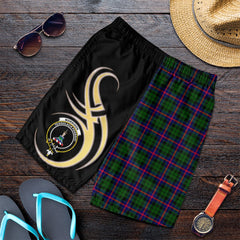 Morrison Modern Tartan Crest Men's Short PM8