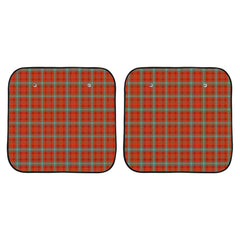 Morrison Red Ancient Tartan Car Sun Shade - 2 Pieces
