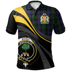 Mowat (Clans Originaux) Tartan Polo Shirt - Royal Coat Of Arms Style