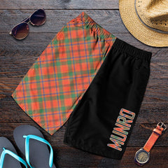Munro Ancient Tartan Crest Men's Short - Cross Style