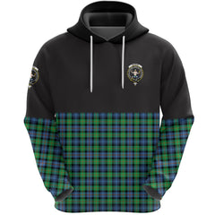 Murray of Atholl Ancient Clan Half Of Tartan Hoodie