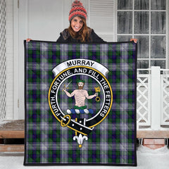 Murray of Atholl Dress Tartan Crest Quilt