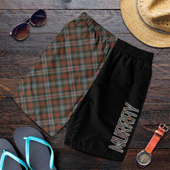 Murray of Atholl Weathered Tartan Crest Men's Short - Cross Style