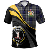 Napier Tartan Polo Shirt - Royal Coat Of Arms Style