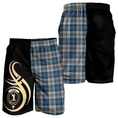 Napier Modern Tartan Crest Men's Short PM8