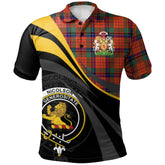 Nicolson Ancient Tartan Polo Shirt - Royal Coat Of Arms Style