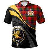 Nicolson Modern Tartan Polo Shirt - Royal Coat Of Arms Style