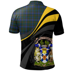 Nova Scotia District Tartan Polo Shirt - Royal Coat Of Arms Style