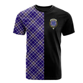 Ochterlony Tartan T-Shirt Half of Me - Cross Style