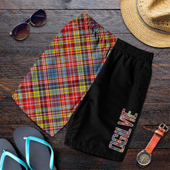 Ogilvie of Airlie Ancient Tartan Crest Men's Short - Cross Style