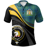 Oliphant Ancient Tartan Polo Shirt - Royal Coat Of Arms Style