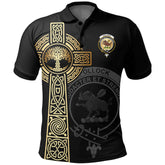 Pollock Clan Unisex Polo Shirt - Celtic Tree Of Life