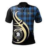 Ramsay Blue Ancient Tartan Polo Shirt - Believe In Me Style