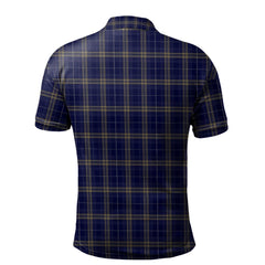 Rhys of Wales Tartan Polo Shirt