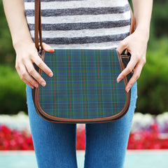 Richard of Wales Tartan Saddle Handbags