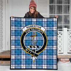 Roberton Tartan Crest Quilt
