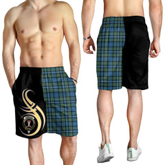 Robertson Hunting Ancient Tartan Crest Men's Short PM8