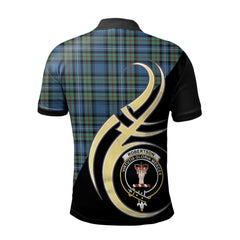 Robertson Hunting Ancient Tartan Polo Shirt - Believe In Me Style