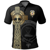 Rose Clan Unisex Polo Shirt - Celtic Tree Of Life