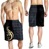 Rose Hunting Modern Tartan Crest Men's Short PM8