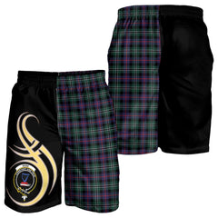 Rose Hunting Modern Tartan Crest Men's Short PM8
