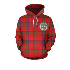 Ross Modern Tartan Hoodie - Tree Of Life