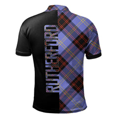 Rutherford Tartan Polo Shirt Half of Me - Cross Style