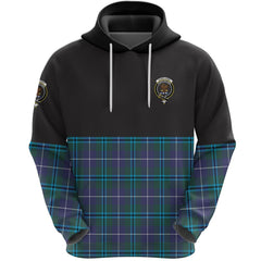Sandilands Clan Half Of Tartan Hoodie