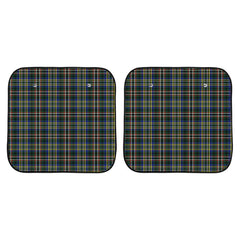 Scott Green Modern Tartan Car Sun Shade - 2 Pieces