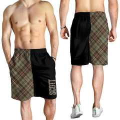 Scott Green Weathered Tartan Crest Men's Short - Cross Style