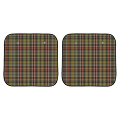 Scott Green Weathered Tartan Car Sun Shade - 2 Pieces